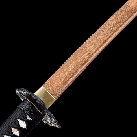Handmade Practice Samurai Wooden Katana Sword With Etsy