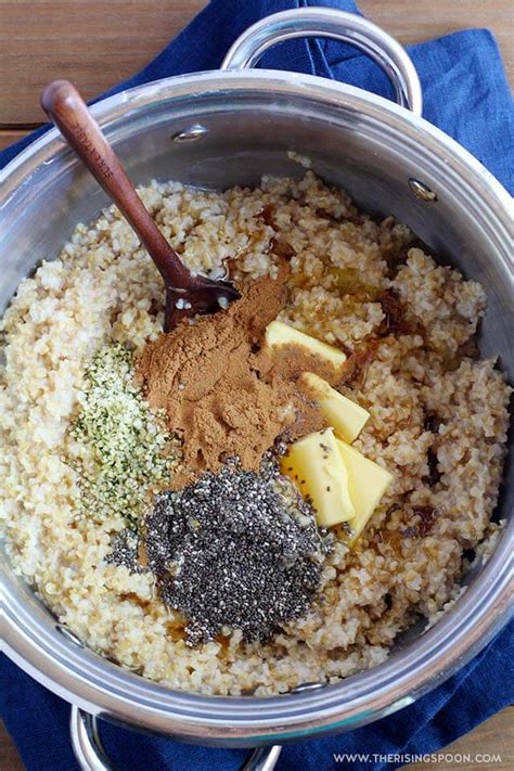 Has whole grain steel cut oats has 30g of whole grains per serving* is a cholesterol free food * nutritionists recommend eating 3 or more servings of whole grain foods per day (about 16g whole grain per serving or at least 48g per day). Overnight Steel Cut Oats (Hot or Cold) | The Rising Spoon
