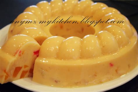 Jika mengikut cara tempatan, ia selalunya disediakan dengan mencampuri pelbagai buah. My Kitchen: Fruit Cocktail Pudding