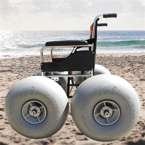 Wheeleez™ All Terrainbeach Wheelchair Conversion Kits Wheeleez Inc Wheeleez™ Low Pressure