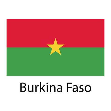 Bandeira Nacional De Burkina Faso Baixar Pngsvg Transparente