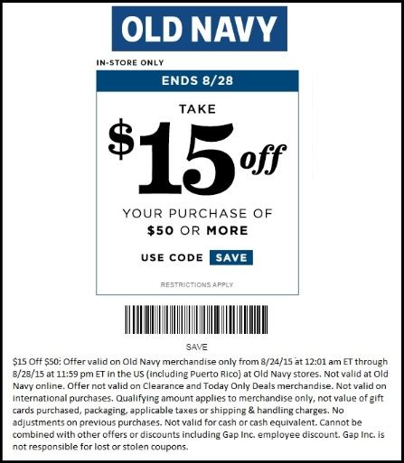 ⤑ top réduction du jour: Old Navy Discount Codes | Coupon Codes Blog