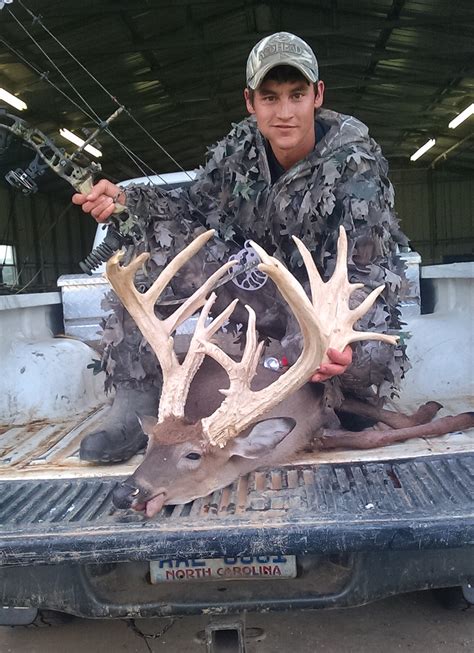 Non Typical Archery Deer North Carolina State Record Broken By Elkin Hunter