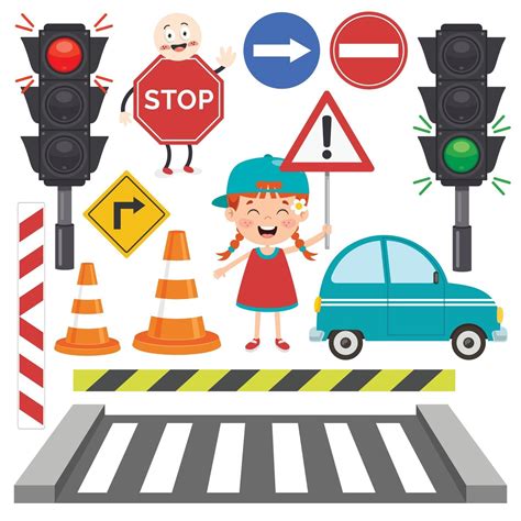 Traffic Concept Drawing 2538954 Vector Art At Vecteezy