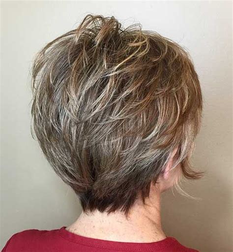 This hairstyle allows girls, who don't like their ear shape, to browse the above short layered haircuts and pick the style closest to yours. 70+ Best Short Layered Haircuts for Women Over 50 | Short ...