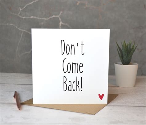 Dont Come Back Pretty Little Personalised