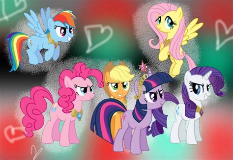 Free Download Mlp Mane 6 Wallpaper By TheKagamineTwins 1024x704 For