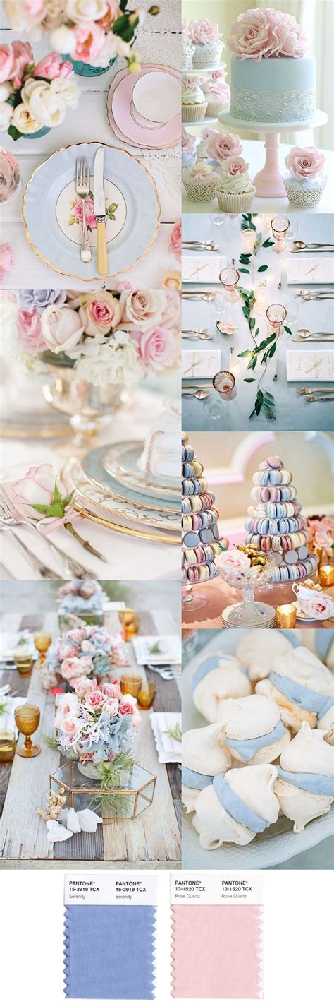 Pantones Color Of The Year 2016 Rose Quartz And Serenity Party