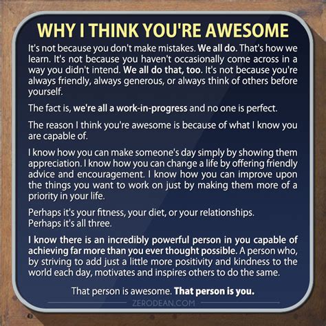 I Think You Are Awesome Quotes Quotesgram