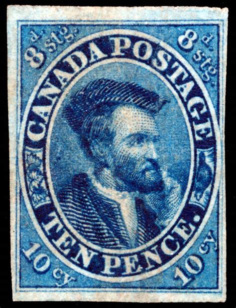 jacques cartier canada postage stamp