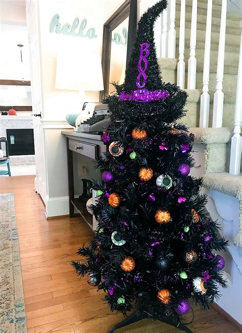 Halloween Tree With Dollar Store Decorations South Lumina Style