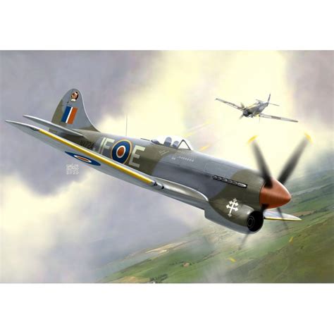 Maquette Avion Kovozavody Prostejov Nouvel Outil Hawker Tempest Mk V