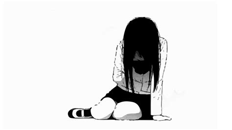 Drawing Of A Girl Crying In A Corner