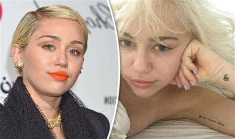 Miley Cyrus Has Dozens Of X Rated Photos Leaked By Hackers Celebrity News Showbiz Tv