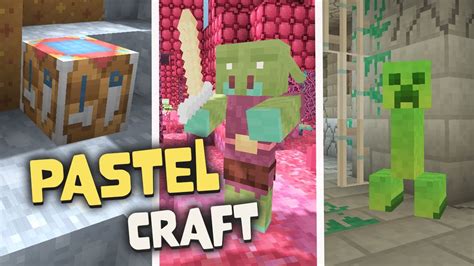 Pastel Craft Texture Pack For Minecraft Cute Resource Pack