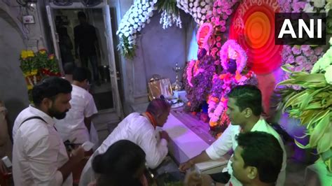 Ani On Twitter Maharashtra Devotees Throng Wadalas Vitthal Temple