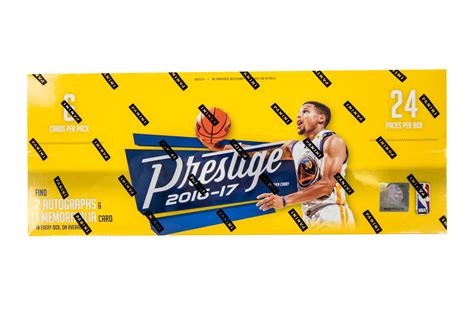 These football cards feature some of the most iconic players in league history, making them one of the best. 2016/17 Panini Prestige Basketball Hobby Box | DA Card World
