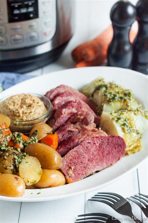 Serve them up with your favorite peanut butter cookies. Instant Pot Corned Beef and Cabbage - Instant Pot Corned Beef Recipe