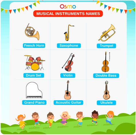 List Of Musical Instruments For Kids Kids Matttroy