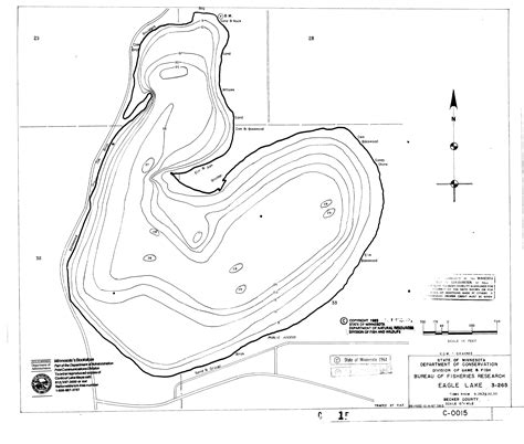 Lake Depth Maps: Eagle (03026500) | LakeFinder | Minnesota DNR