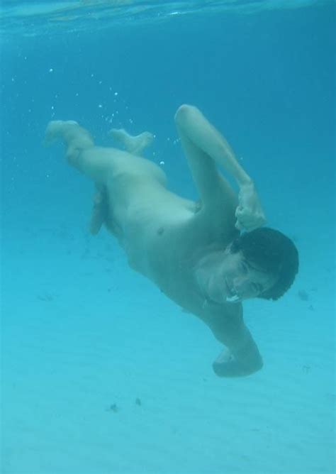 Underwater Topless Telegraph