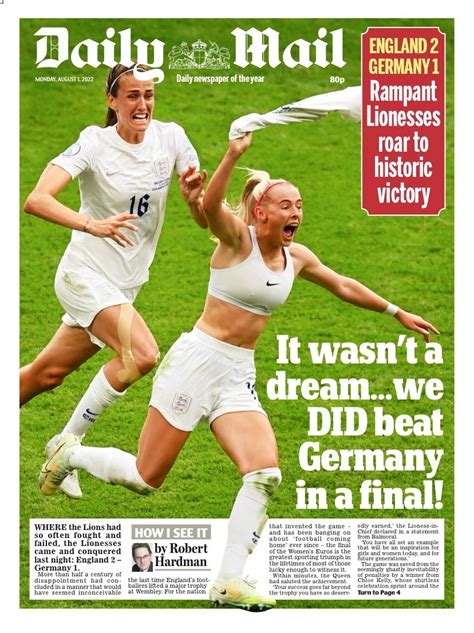 Daily Mail Front Page 1st Of August 2022 Tomorrow S Papers Today