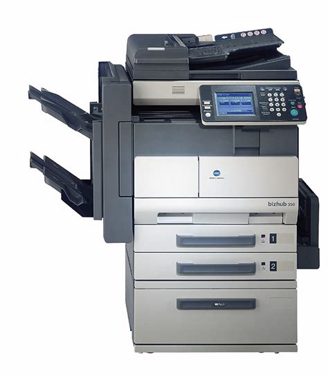 This color multifunction printer offers great function of fax, scanner and print in wide format. I Allow You Download: KONICA MINOLTA BIZHUB 350 DRIVERS ...