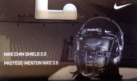 Nike Chin Shield Football Helmet Chin Strap Atomic Greenblack Ebay