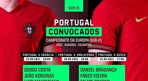 Diogo leite (7', 27') jota (53') joão mário. Europeu Sub-21. Selecionador apresenta convocados com duas ...