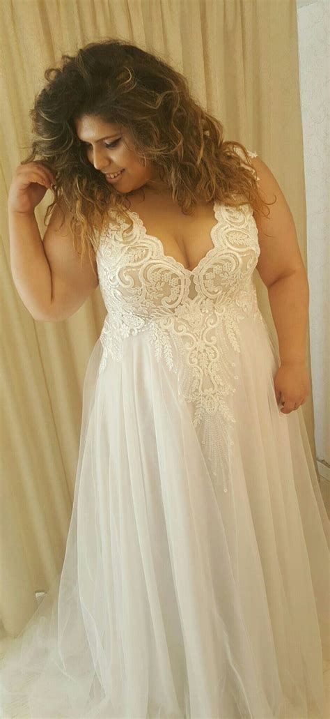 42 Plus Size Wedding Dresses To Shine Weddinginclude Plus Size Wedding Gowns Plus Wedding
