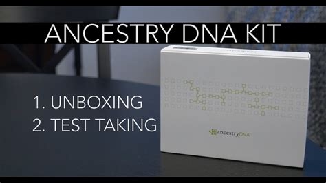 Ancestrydna Test Kit Unboxing How To Do It And Activation Youtube