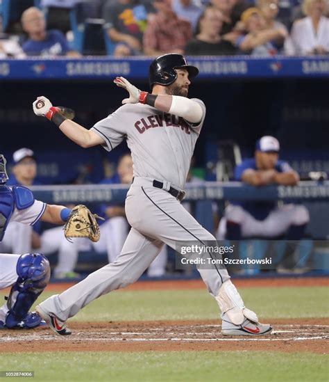 Jason Kipnis Of The Cleveland Indians Bats In The Fifth Inning During