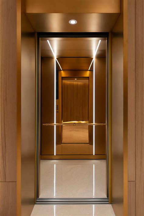 Levele 105 Elevator Interior With Customized Panel Layout Minimal