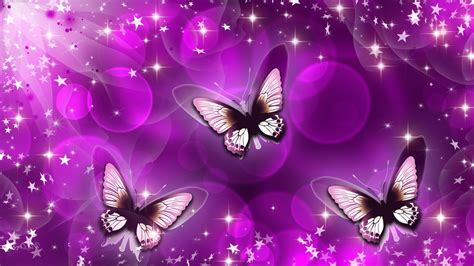Purple Butterfly Wallpaper For Desktop Cute Wallpapers 2024