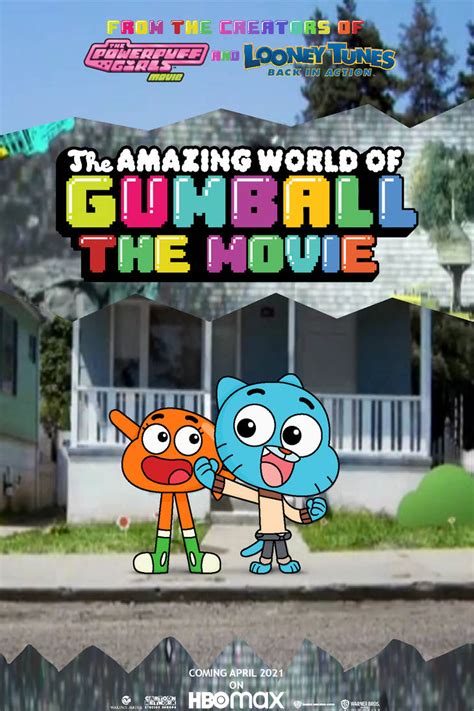 The Amazing World Of Gumball The Movie Poster By Abfan21 On Deviantart