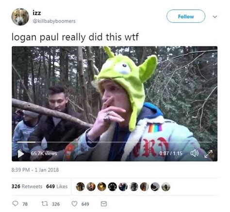 Youtuber Logan Paul Under Fire For Posting ‘sickening Footage Of Dead