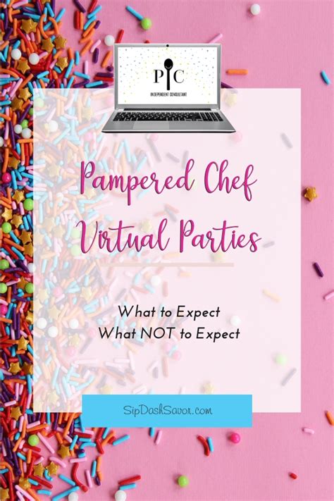 The only way balloons can be popped, is by being squeezed together between the players' chests. Pampered Chef Virtual Parties - Sip Dash Savor