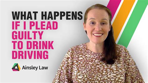 Guilty Plea For Drink Driving Legal Process By Ainsley Law