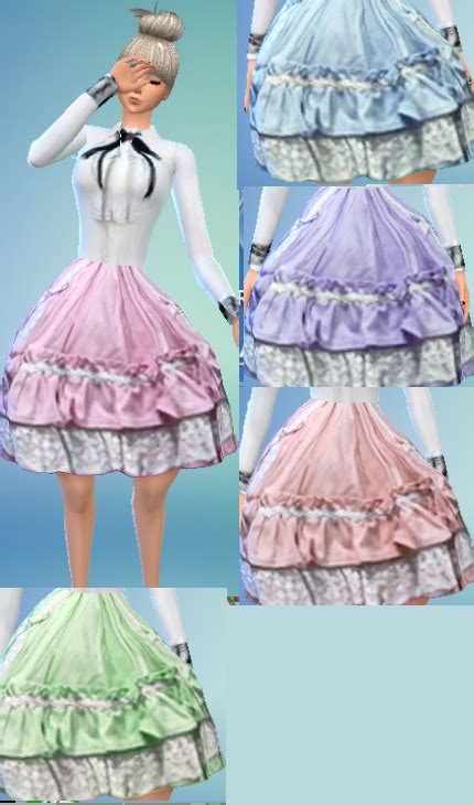 Sims 4 Kawaii Dress