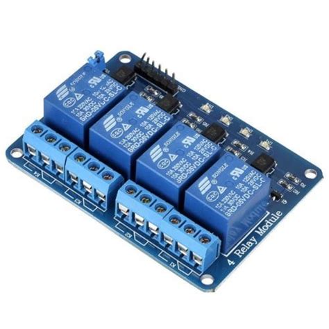 Relay Module Dc 5v Four Channel Isolated Control Module