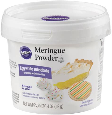 Meringue powder is a dried substitute for egg whites used in baking and creating decorations like royal icing and stabilizing frostings. Wilton Meringue Powder Egg White Substitute 4 Oz. | eBay