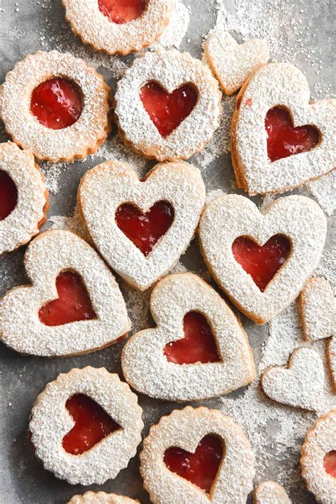 Gluten Free Linzer Cookies Without Xanthan Gum George Eats