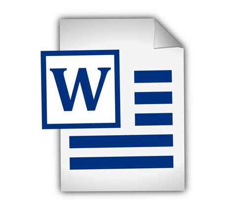 Word Doc Icon At Collection Of Word Doc Icon Free For