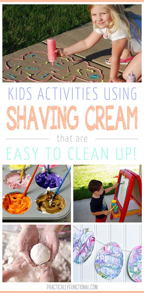 Activities to exercise those fine motor skills. 12 Fun Shaving Cream Activities For Kids