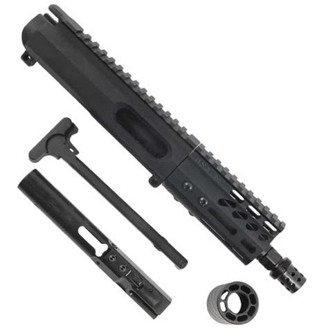 Ar15 9mm Complete Upper Receiver With 4 Inch M Lok And Mcbs