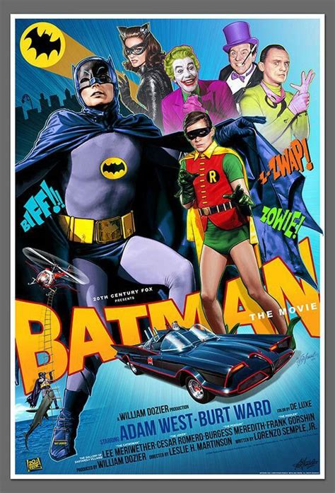 Batman Batman Movie Posters Batman The Movie 1966 Batman Tv Show