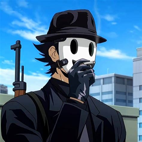 High Rise Invasion Anime Sniper Mask Face Reveal Tenkuu Shinpan High