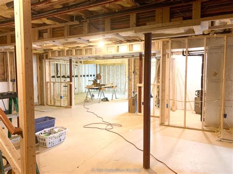 How To Frame Basement Walls 8 Tips On How To Frame A Basement