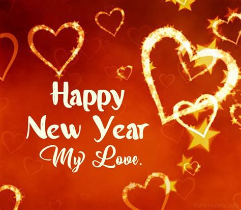Romantic New Year Wishes And Messages For Love Wishesmsg Happy New