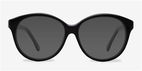 Stella Round Dark Gray Frame Sunglasses For Women Eyebuydirect Canada